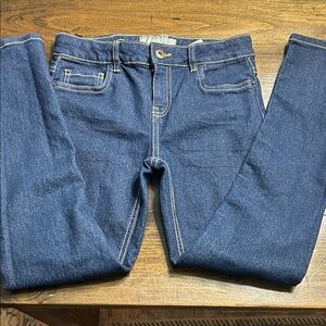 Lucky Brand- kids/girls Dark Wash Denim Skinny Jeans